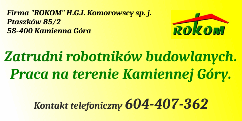 Oferta pracy - robotnik budowlany
