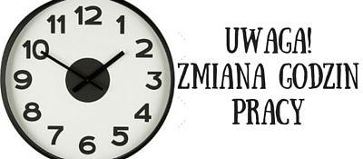 Zmiana godzin pracy Urzędu Gminy