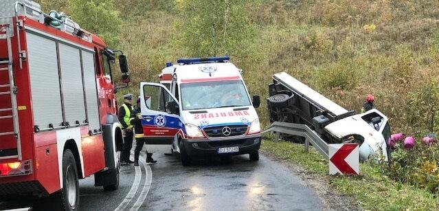 Zablokowana droga przez przełęcz
