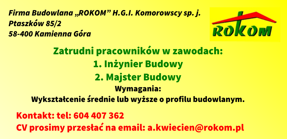 ROKOM zatrudni