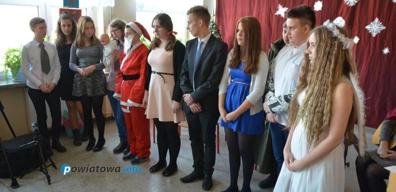 Święta w gimnazjum w Lubawce