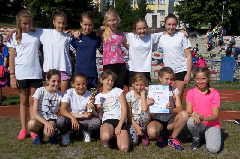 Biegi sztafetowe podstawówek - mistrzostwa powiatu