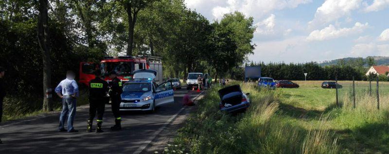 Zablokowana droga Czadrów-Krzeszów
