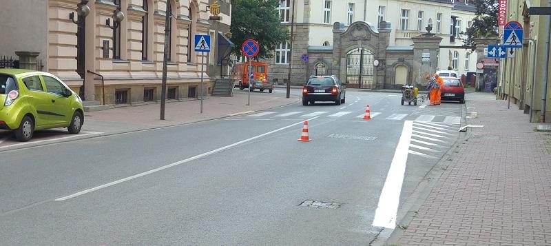 Malują oznakowanie