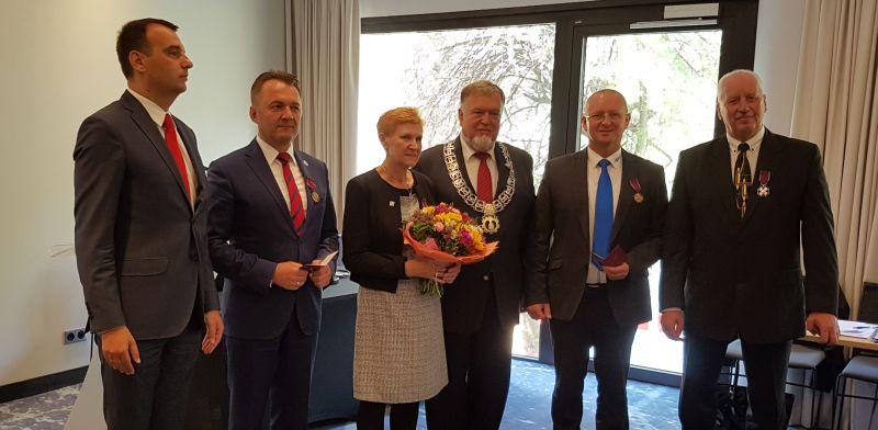 Krzyż dla prezesa