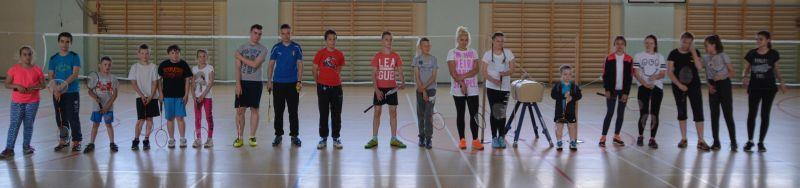 Święto z badmintonem