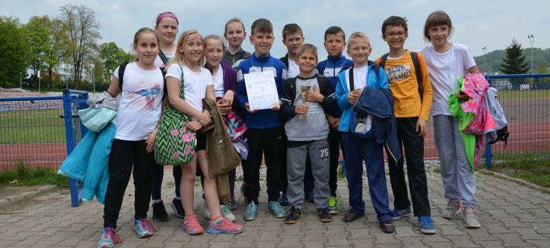 Sportowcy z klas trzecich