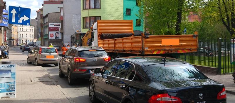 Utrudnienia na Waryńskiego