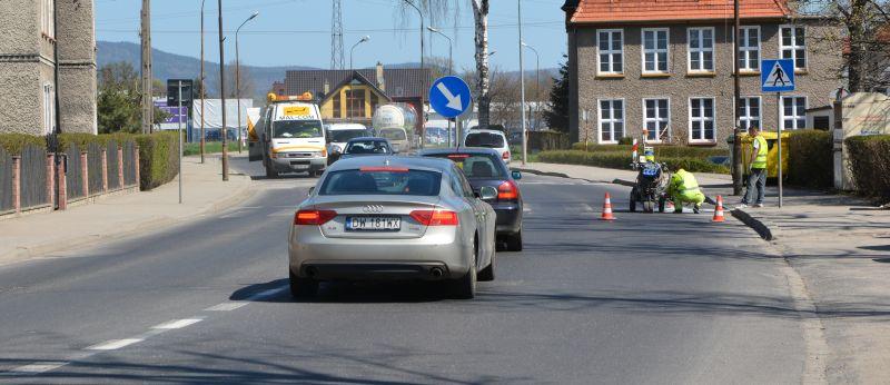 Utrudnienia na Jeleniogórskiej