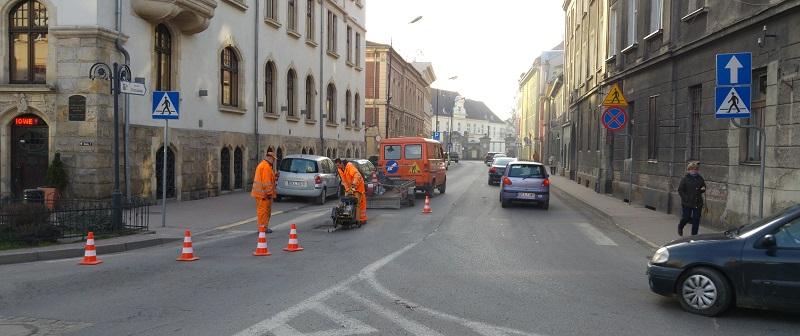 Utrudnienia w centrum