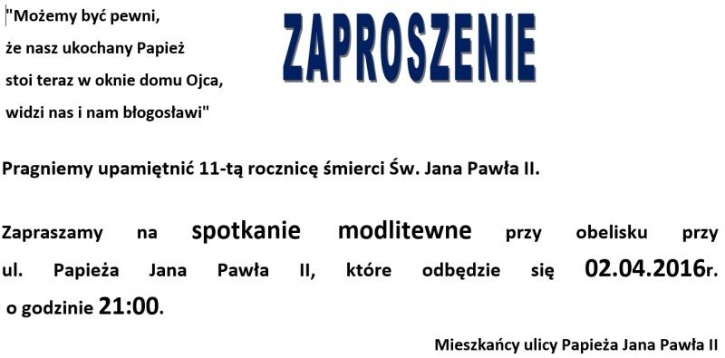 Spotkanie modlitewne