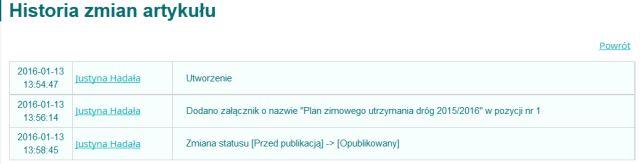 Zimowy plan