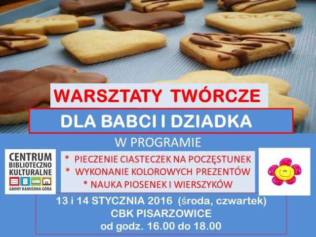 Warsztaty na dzień Babci i Dziadka