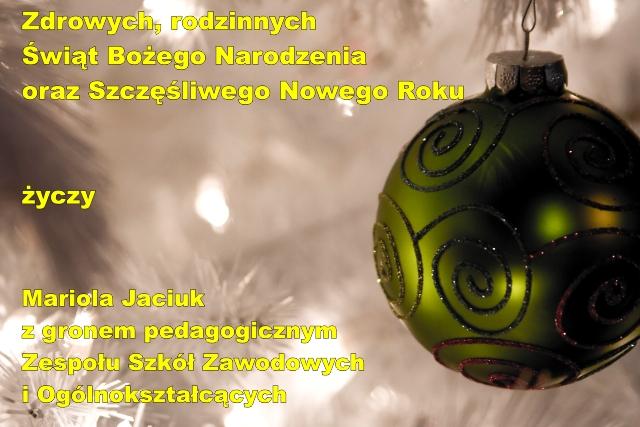 Życzenia - M. Jaciuk