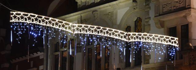 Iluminacje w mieście