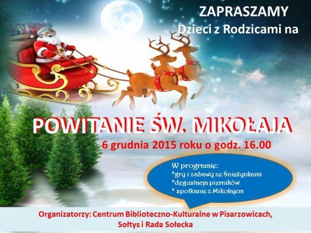 Mikołaj w CBK Pisarzowice