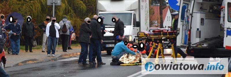 Potrącenie na pasach