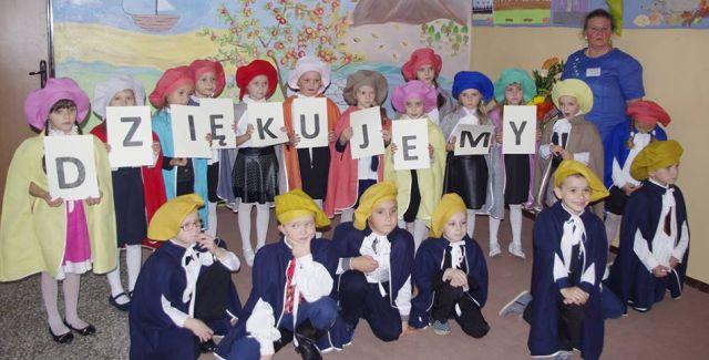 Pierwszaki dziękują