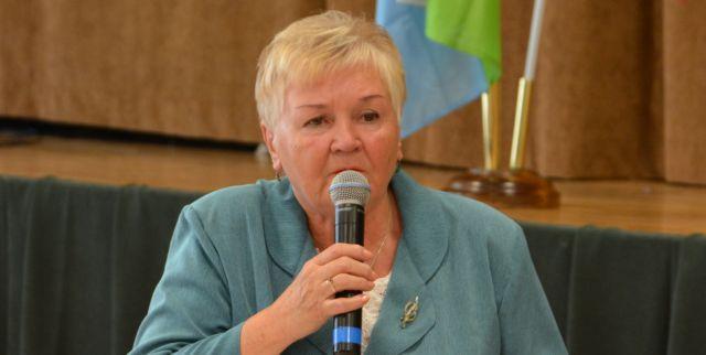 Przewodnicząca przeprasza