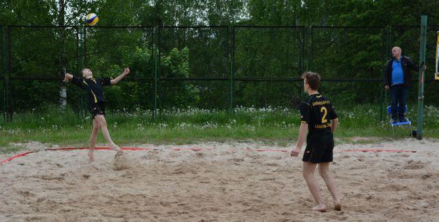 Plażówka gimnazjalistów