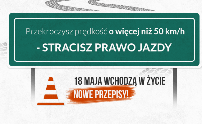 Surowsze kary dla piratów drogowych i pijanych kierowców