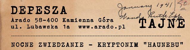 Nocne Zwiedzanie Arado