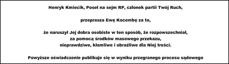 Przeprosiny