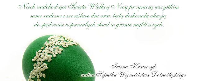 Życzenia Wielkanoc 2015 - I. Krawczyk