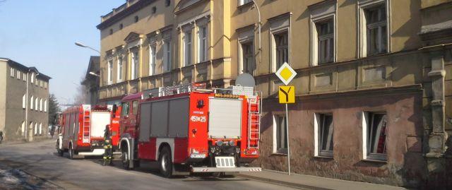 Zadymienie na Okrzei