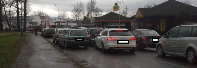 Utrudnienia w mieście