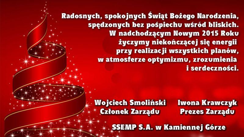 Życzenia - SSEMP
