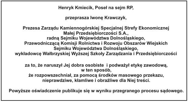 Przeprosiny