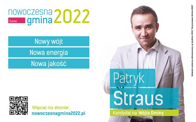 Patryk Straus - Wybierz Nowoczesną Gminę