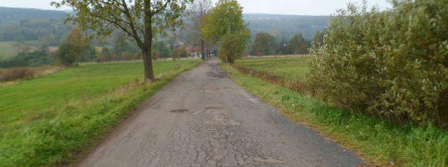 Remont drogi w Paczyniu