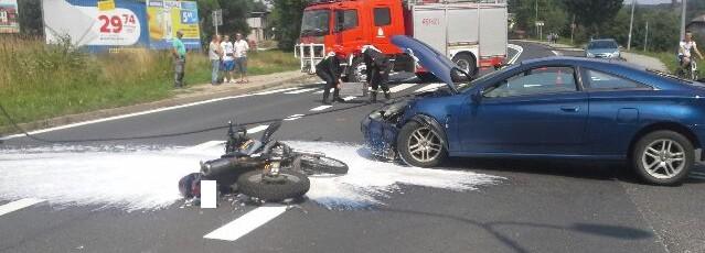 Wypadek na dk5