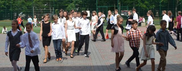 Szóstoklasiści z SP1