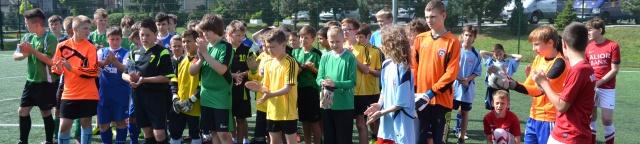 Finał strefy - piłka nożna - chłopcy - szkoły podstawowe 2014