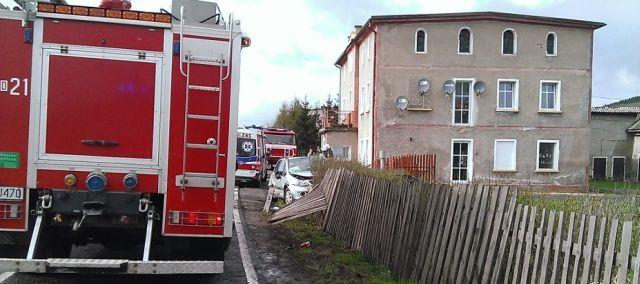 Kolizja w Marciszowie