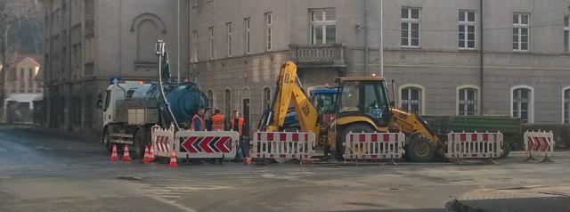 Utrudnienia na Kościuszki