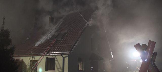 Pożar w Marciszowie