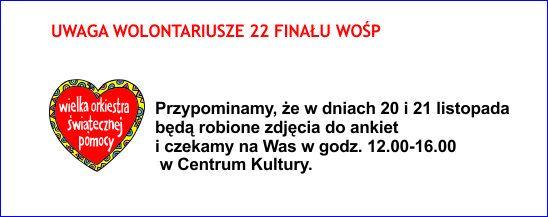 Zdjęcia wolontariuszy