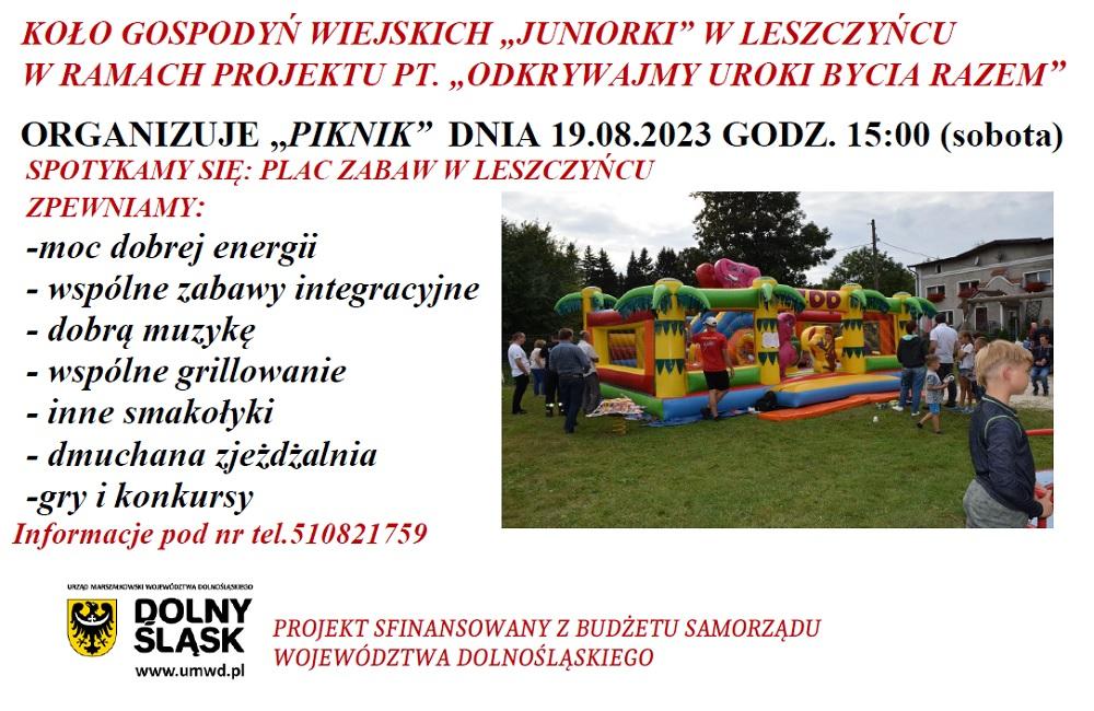 Piknik w Leszczyńcu
