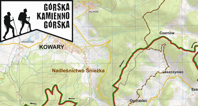 Nowe trasy na Górskiej Kamiennogórskiej