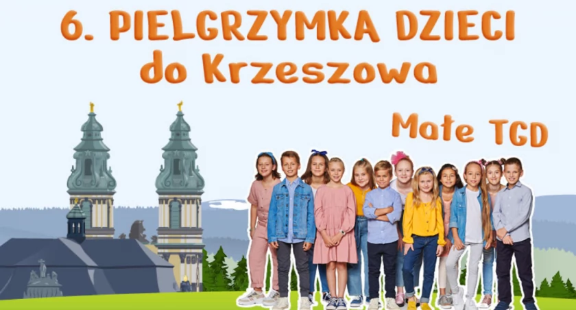 Pielgrzymka dzieci do Krzeszowa