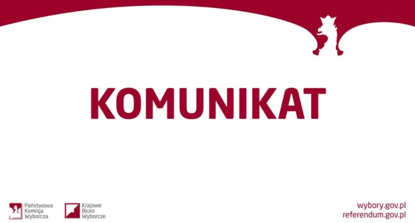 Komunikat Państwowej Komisji Wyborczej dotyczący zaświadczeń o prawie do głosowania