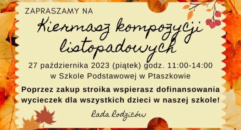 Kiermasz w Ptaszkowie
