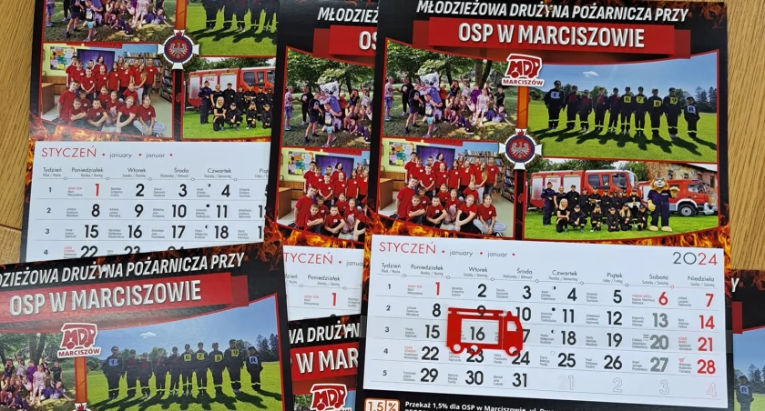 Kalendarze Strażackie 2024 - MDP Marciszów