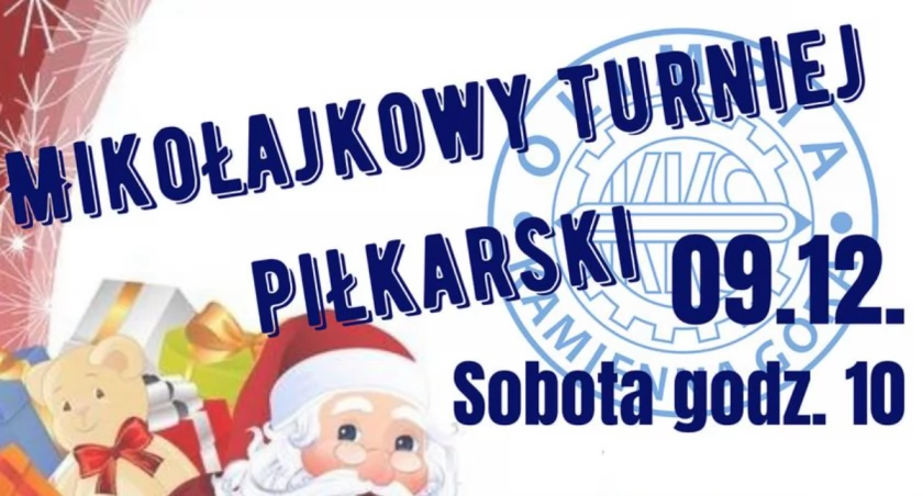Mikołaj na boisku