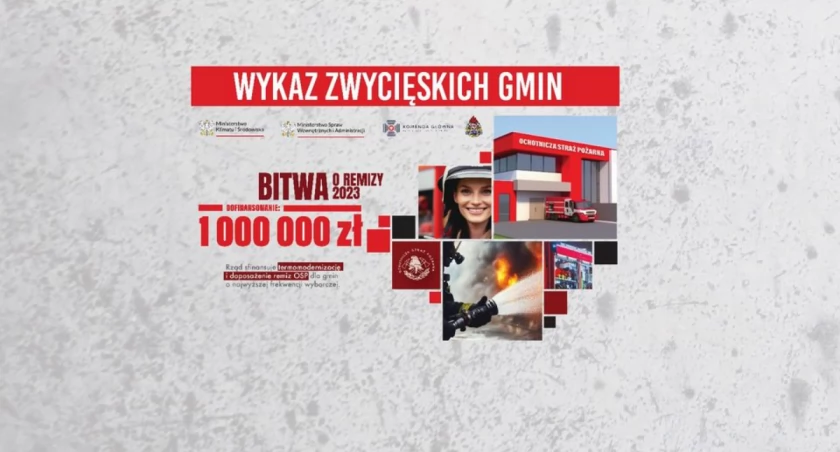 Wygrała gmina wiejska Kamienna Góra. Dotacje prawie podzielone
