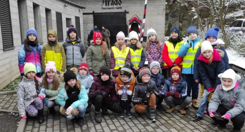 Trzecioklasiści zwiedzili Podziemną Trasę Turystyczną 